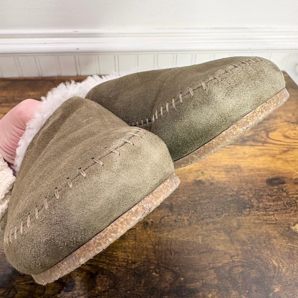Jenni Kayne Size US 8 EU 38 Shearling-Lined Moc Clogs Slip On Comfort Luxe - Picture 9 of 11